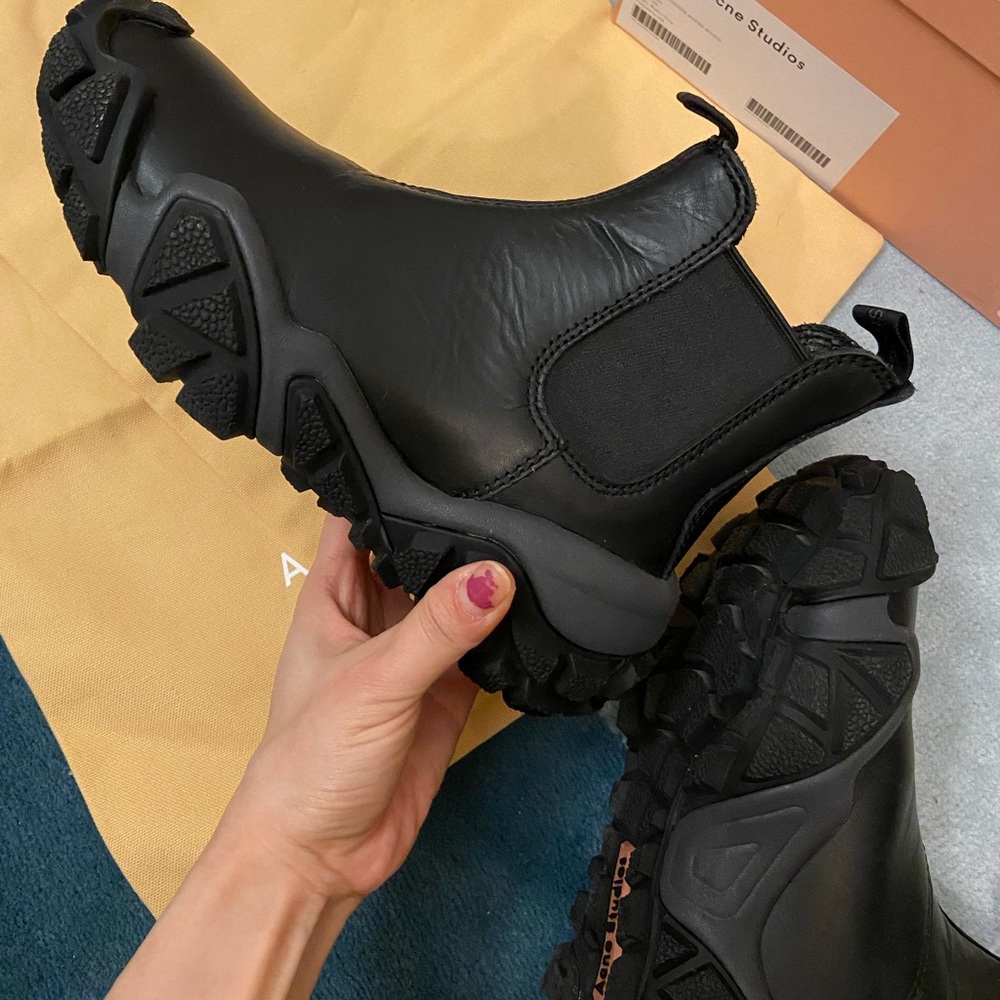 Acne Studios Leather Boots